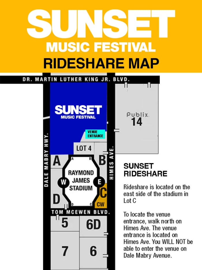 Tiket naik bersama Festival Musik Sunset 2022