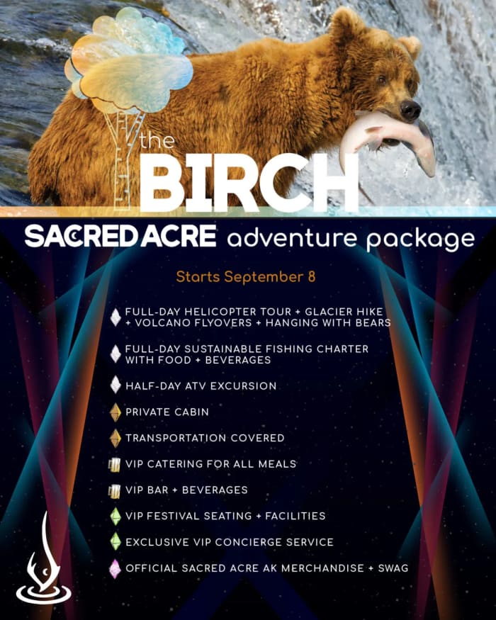 Paket Petualangan Birch di Acre Suci. 