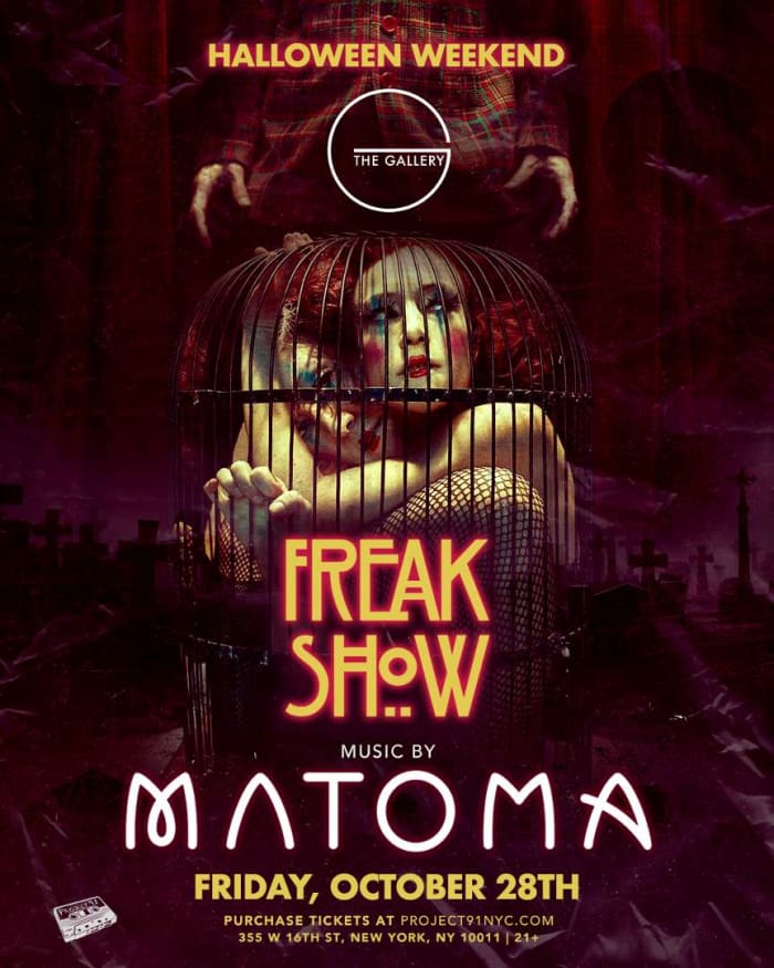 Poster Matoma - Halloween NYC 2022