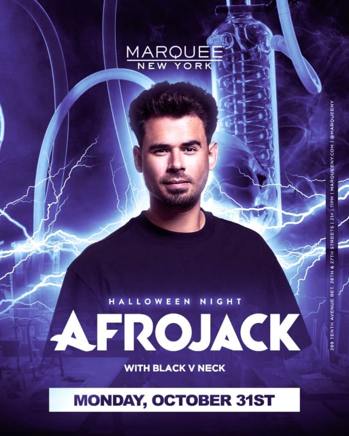 Poster Afrojack - Halloween NYC 2022